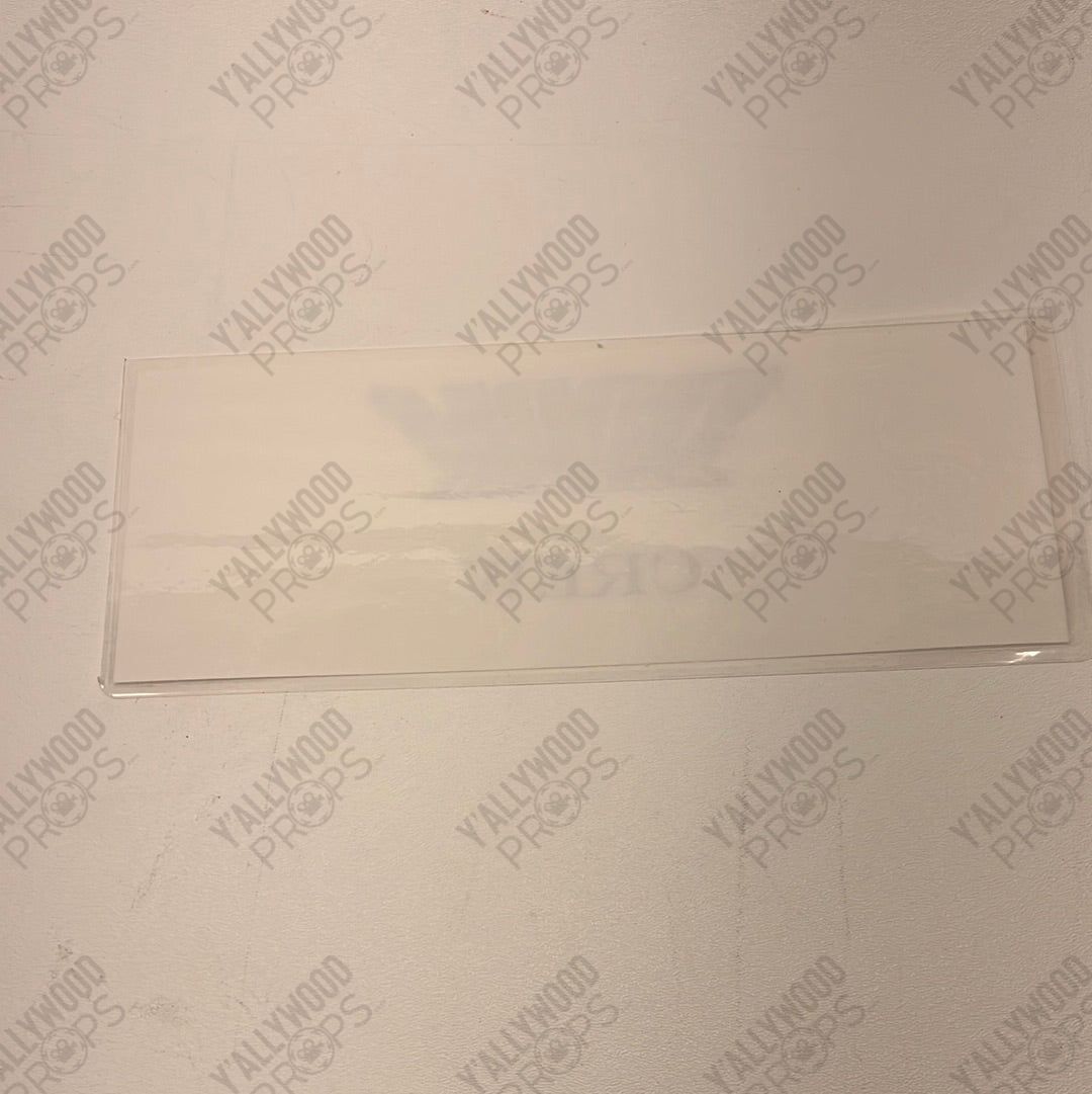 Parking Pass Cast & Crew Doom Patrol Movie Prop Y'allywood Props