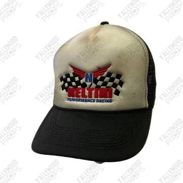 Neltini Racing Hat Episode 1 Doom Patrol Wardrobe Y'allywood Props No Square around logo