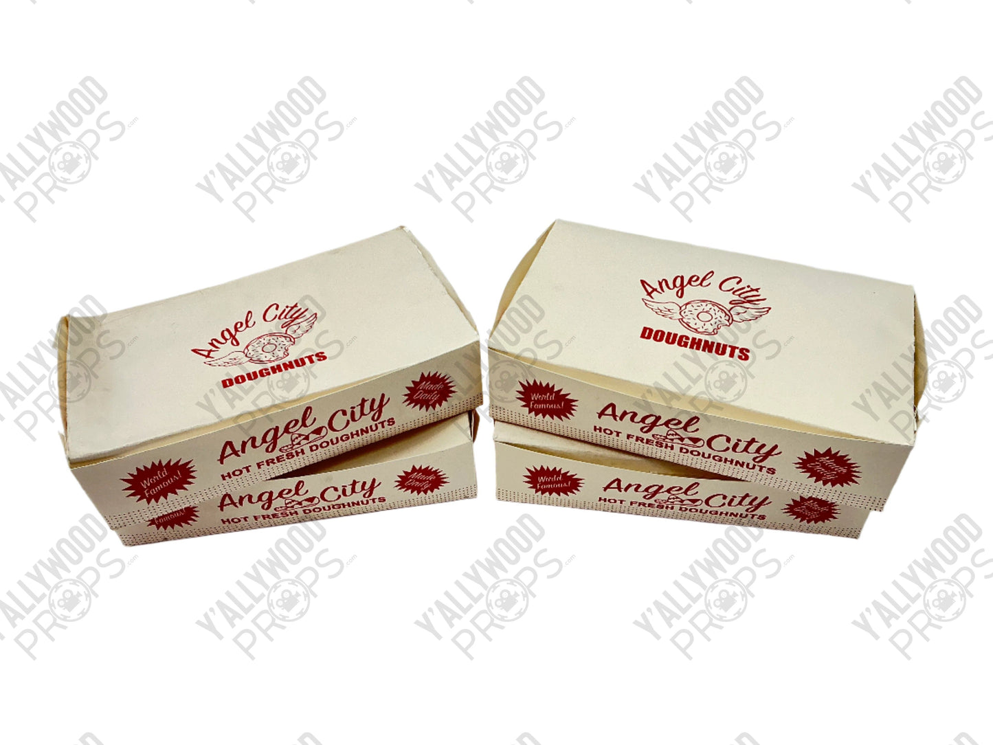 Angel City Doughnuts Box Den of Thieves (2018) Movie Prop Y'allywood Props