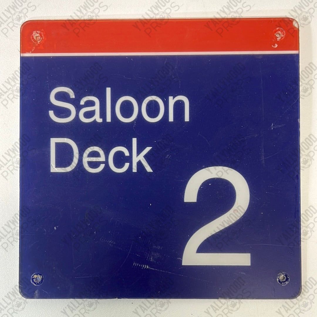 Staten Island Ferry Signs Spider-Man: Homecoming Movie Prop Y'allywood Props Saloon Deck 2 10x10”