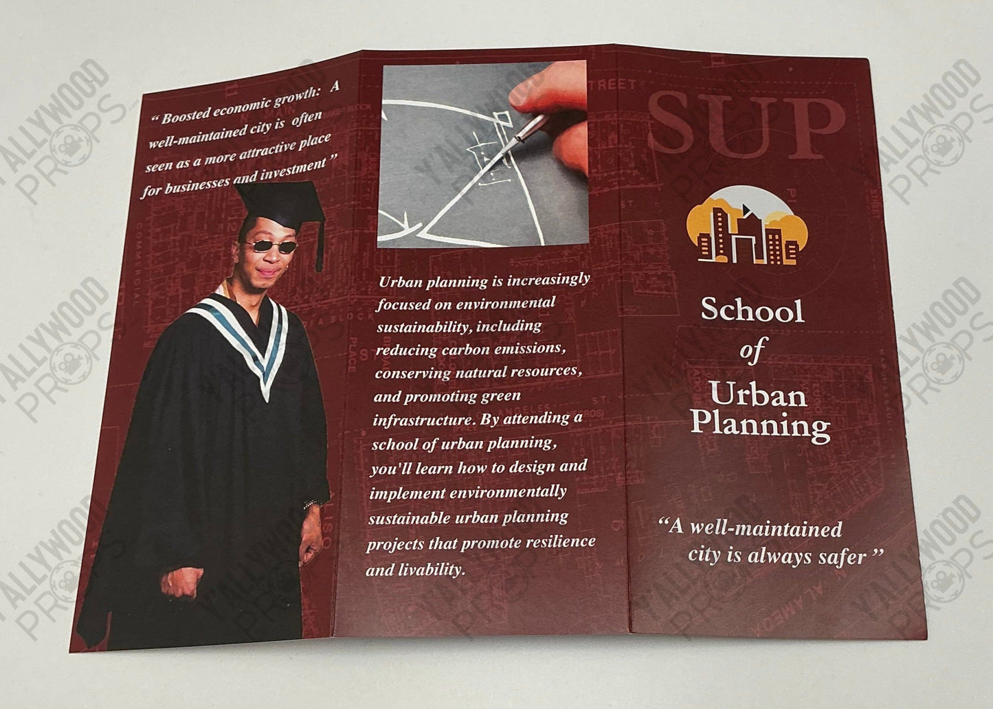 Robbie's Tech School Brochures S6E11 Cobra Kai Movie Prop Y'allywood Props