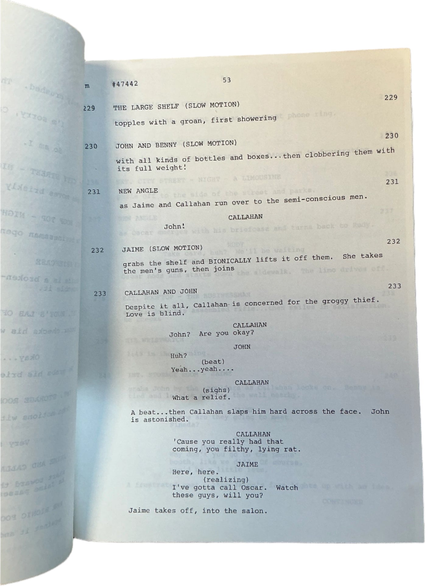 Original Script S3E8 The Bionic Woman (1976-1978) Memorabilia Y'allywood Props
