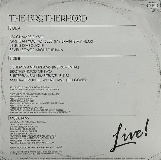 The Brain's The Brotherhood of Evil Album Doom Patrol (2019-2023) Movie Prop Y'allywood Props