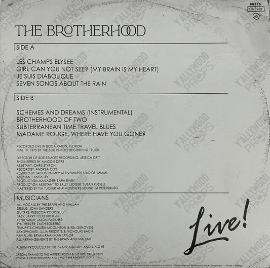 The Brain's The Brotherhood of Evil Album Doom Patrol (2019-2023) Movie Prop Y'allywood Props