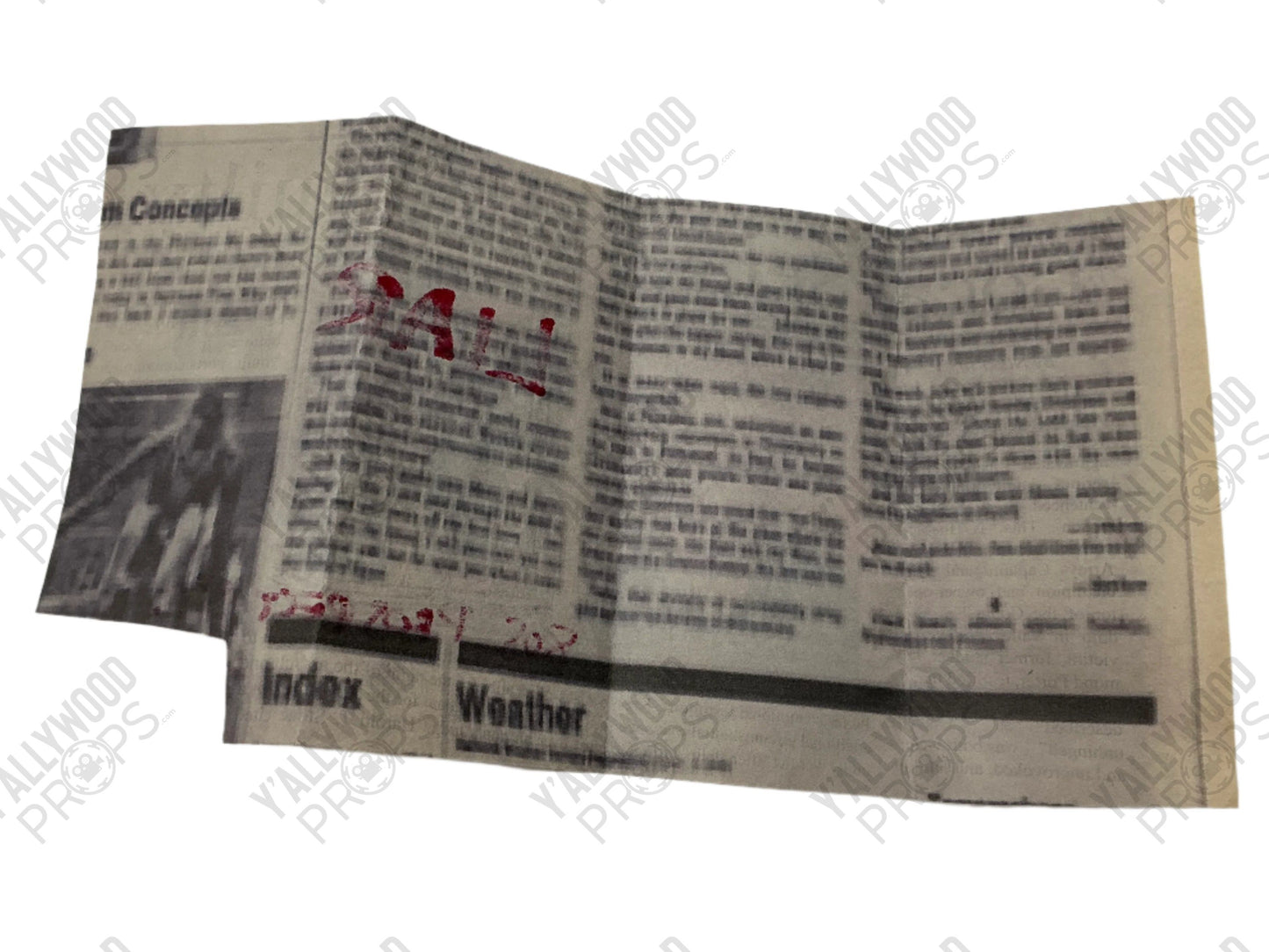 Stingray & Kreese's News Clipping S5E5 Cobra Kai Movie Prop Y'allywood Props