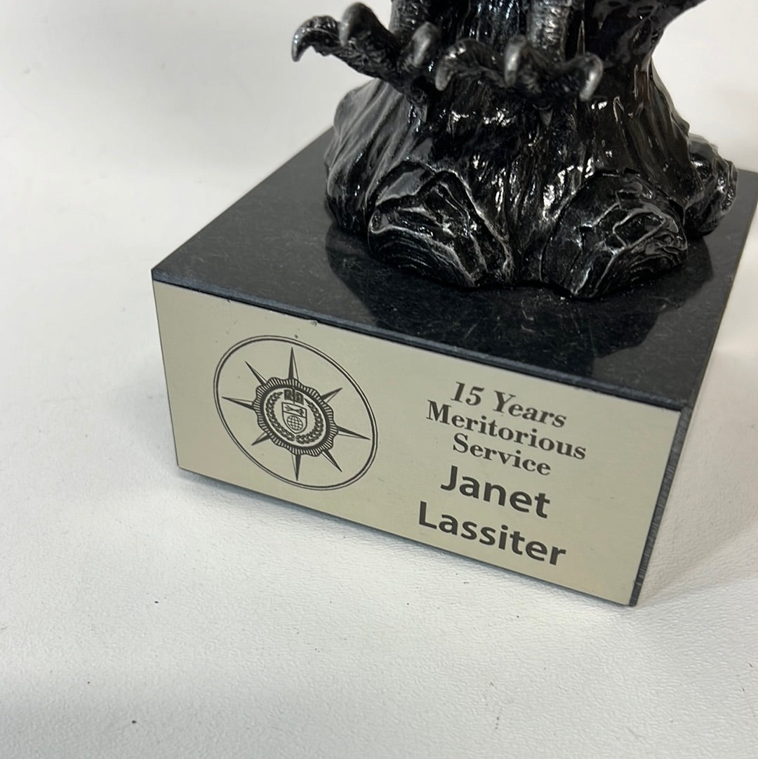 Janet Lassiter’s Award Gemini Man Movie Prop Y'allywood Props