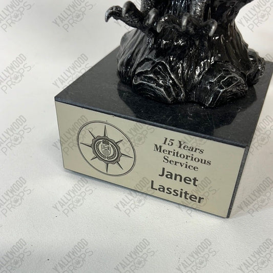 Janet Lassiter’s Award Gemini Man (2019) Movie Prop Y'allywood Props