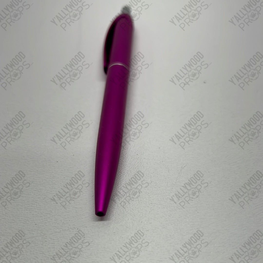 Thunderbolt, Pink Pen Production Backup Stargirl Movie Prop Y'allywood Props