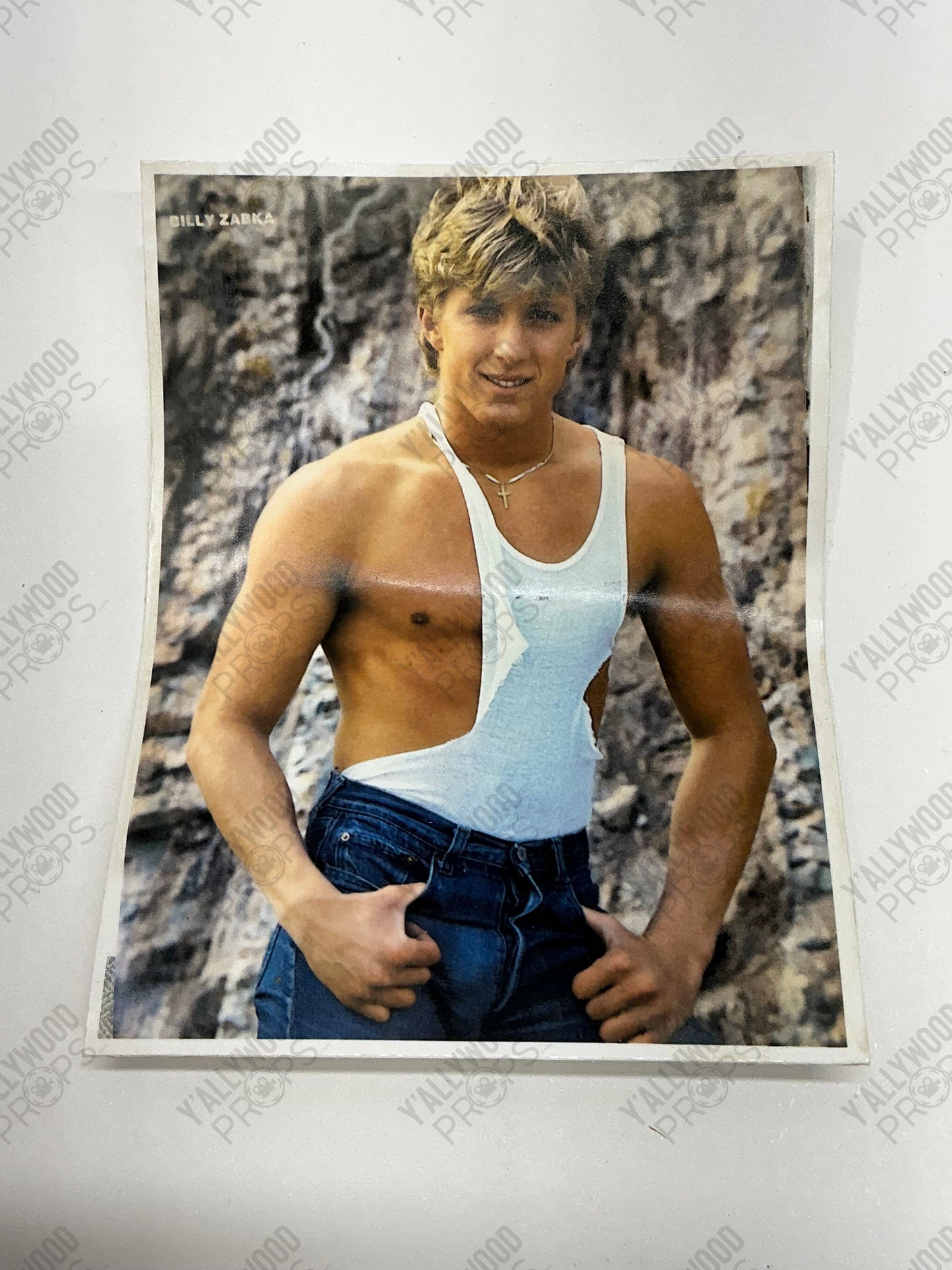Johnny's Shoebox Keepsakes S3E6 Cobra Kai Movie Prop Y'allywood Props Photo 3 3.25x4.25" Screen Used