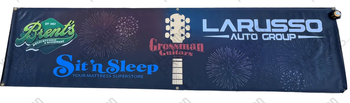 LaRusso Auto Group Banner S2E3 Cobra Kai Movie Prop Y'allywood Props