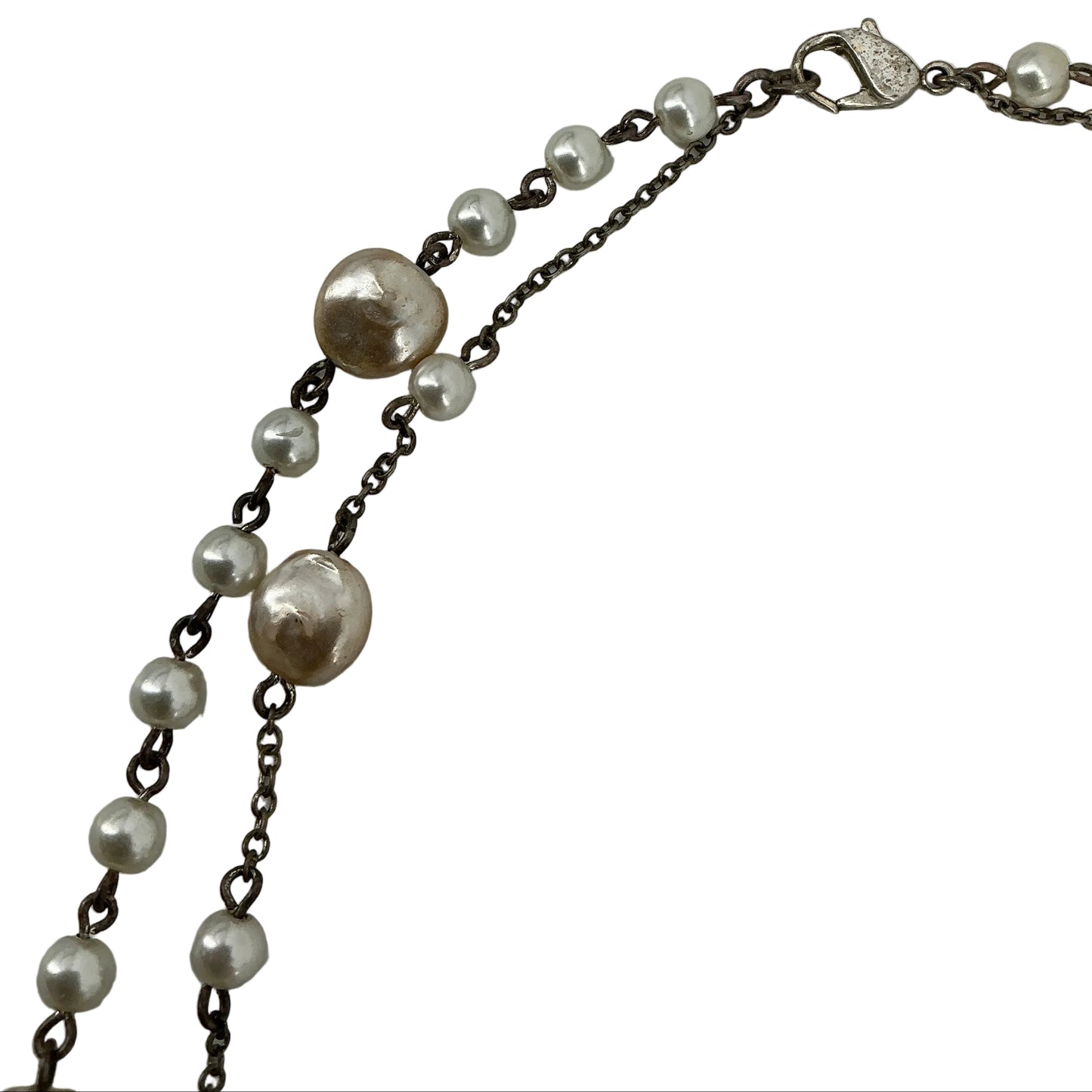 Nicole Kidman's Silver & Pearl Church Necklace Boy Erased (2018) Movie Prop Y'allywood Props