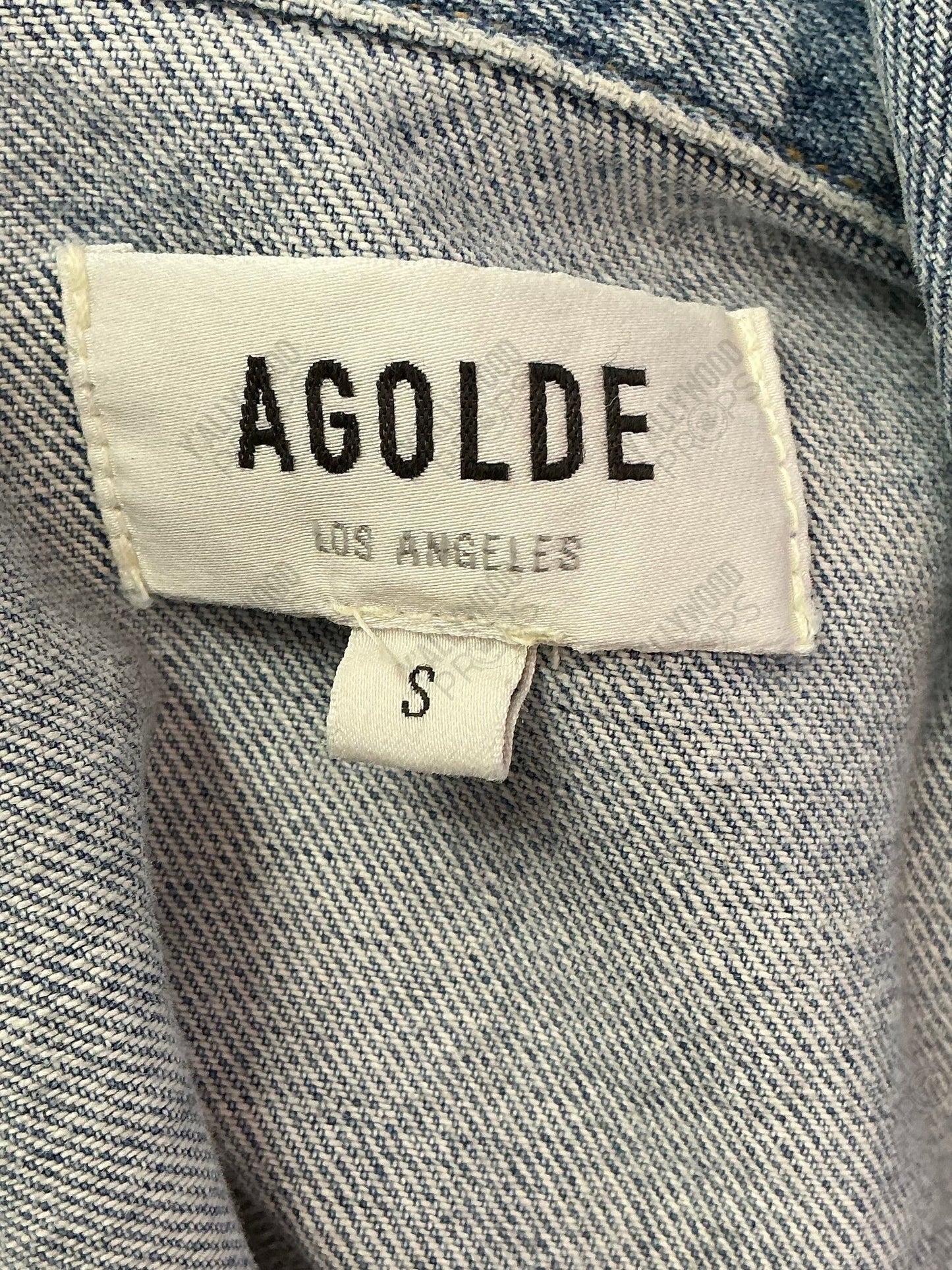 Izzy School Uniform Denim Jacket The Idea of You (2024) Wearable Wardrobe Y'allywood Props