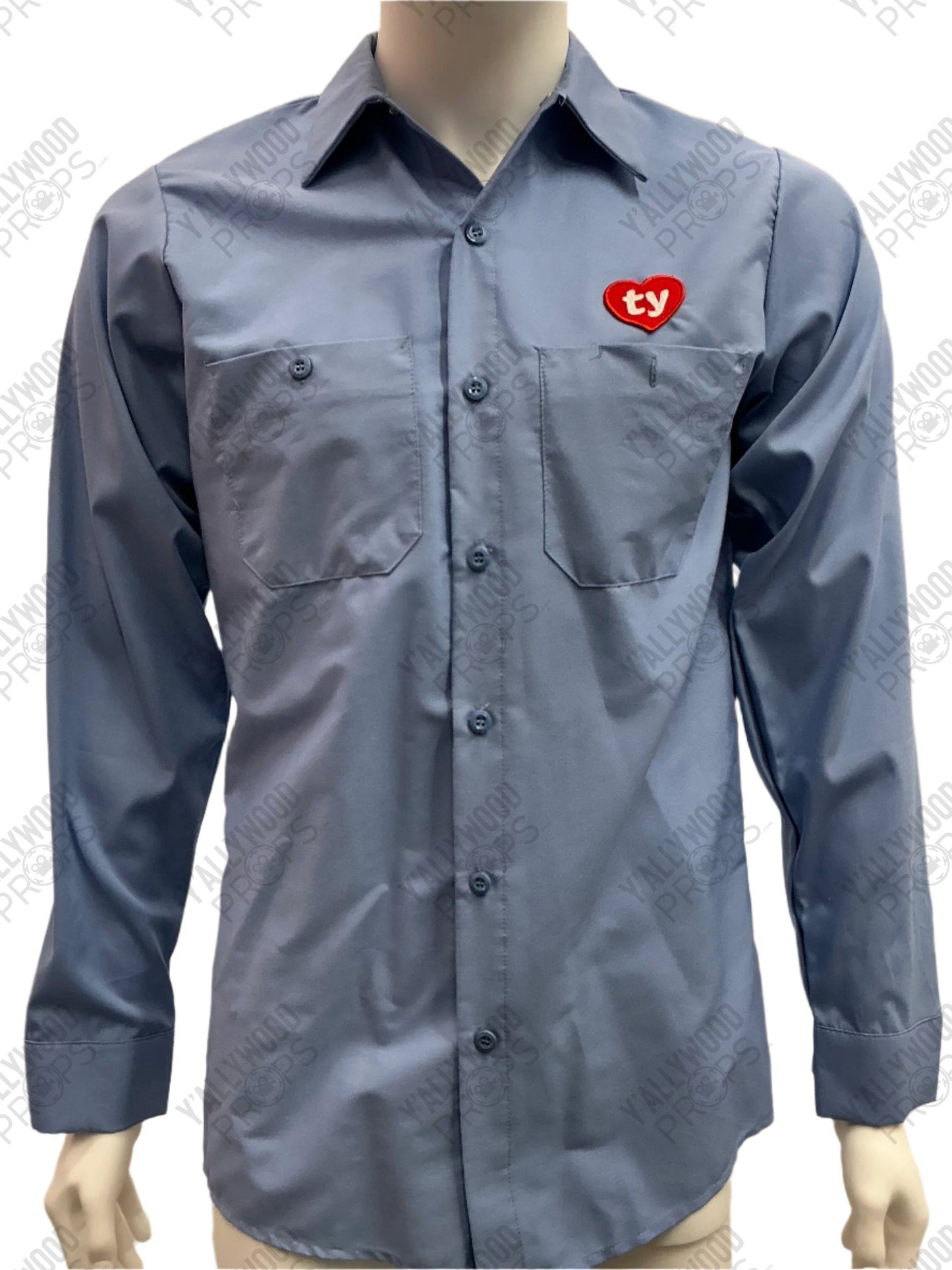 TY Uniforms The Beanie Bubble (2023) Wardrobe Y'allywood Props S Button Up