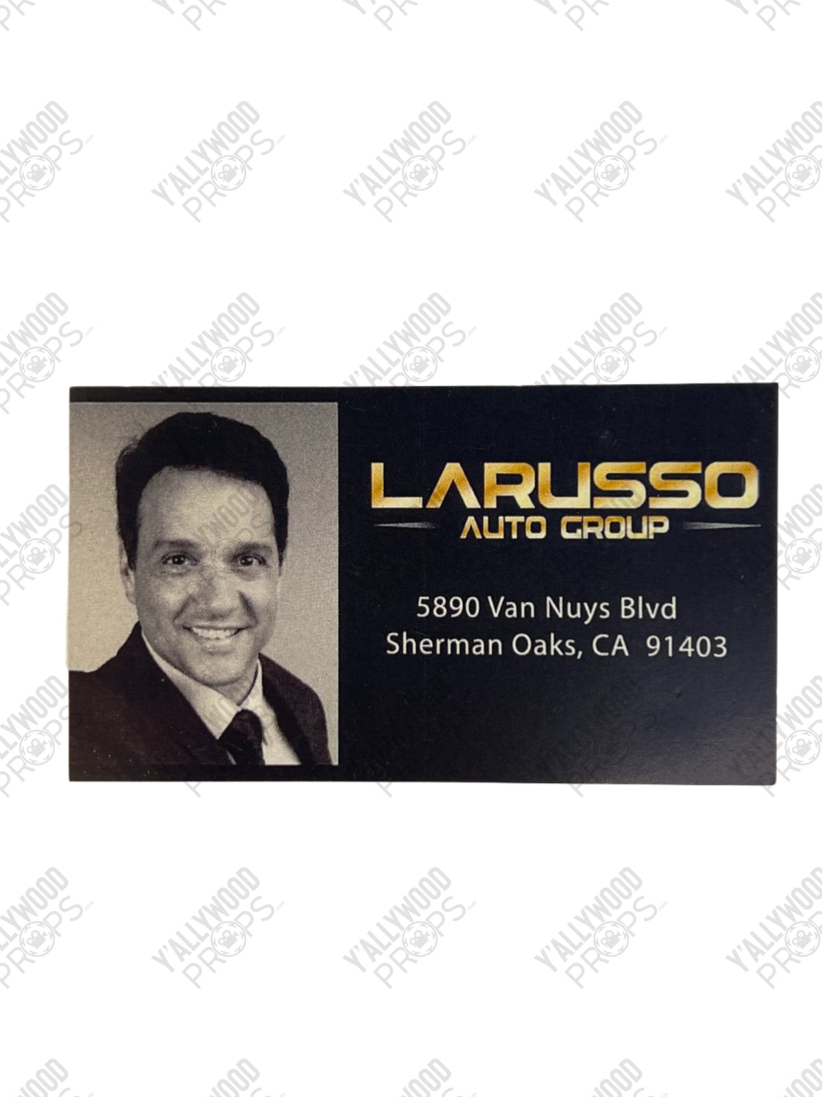 Larusso Auto Group Business Card Cobra Kai Movie Prop Y'allywood Props