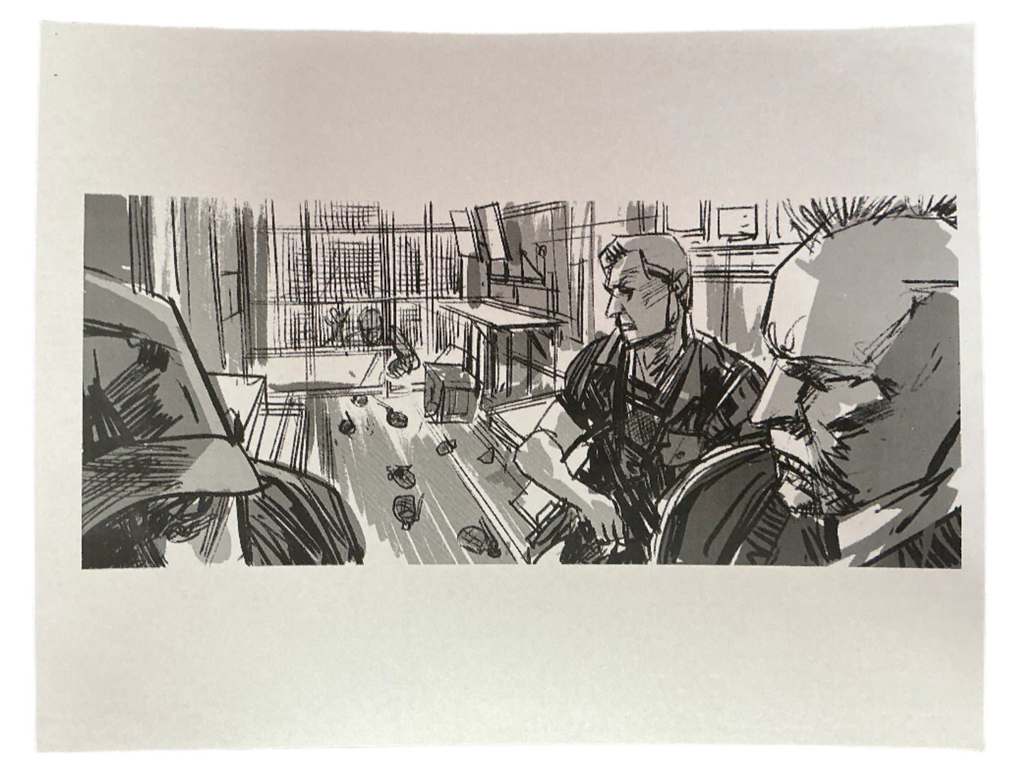 Storyboards Juarez Scene 115, 116, 119-136 Logan (2017)