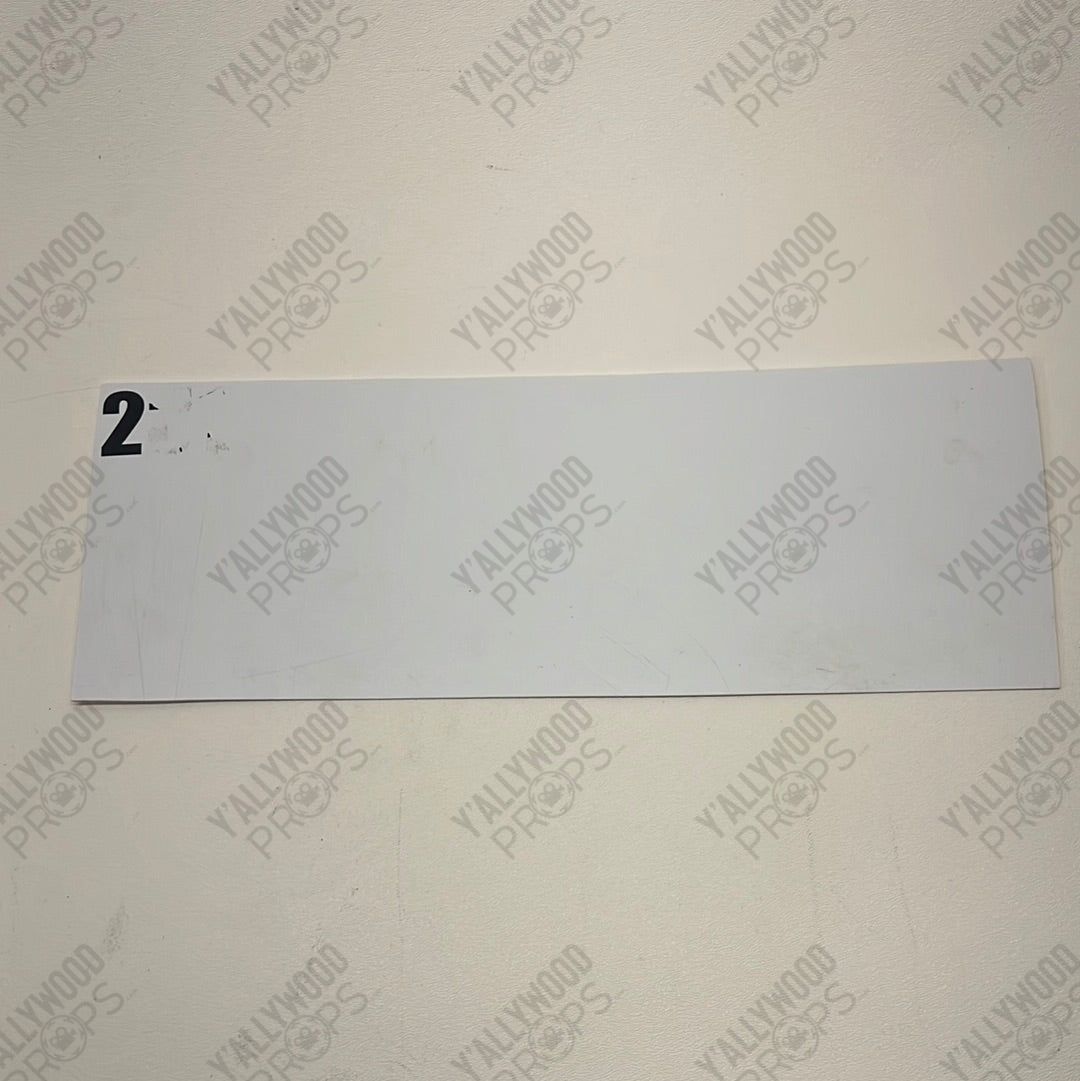 Parking Pass Cast & Crew Hawkeye Movie Prop Y'allywood Props