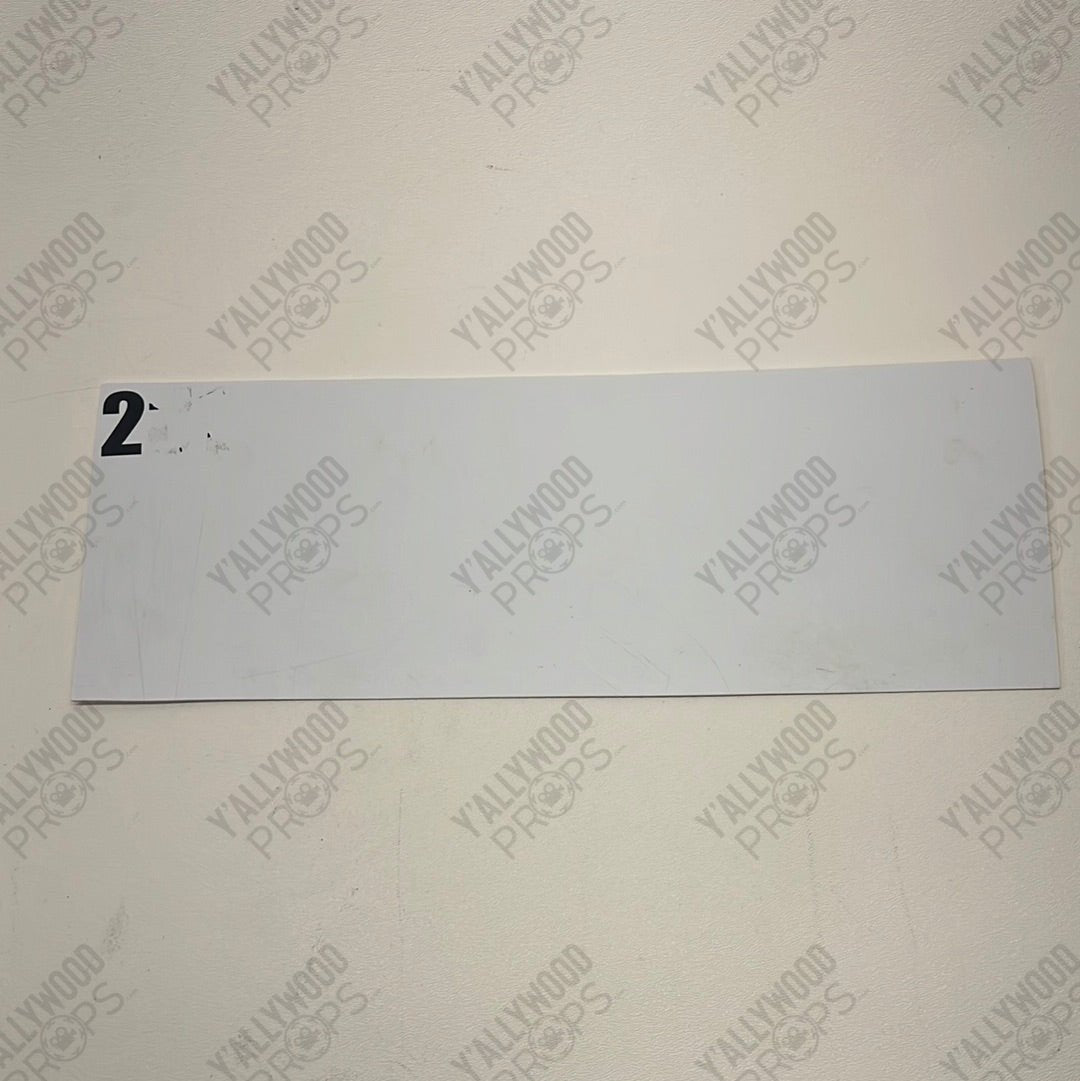 Parking Pass Cast & Crew Hawkeye Movie Prop Y'allywood Props