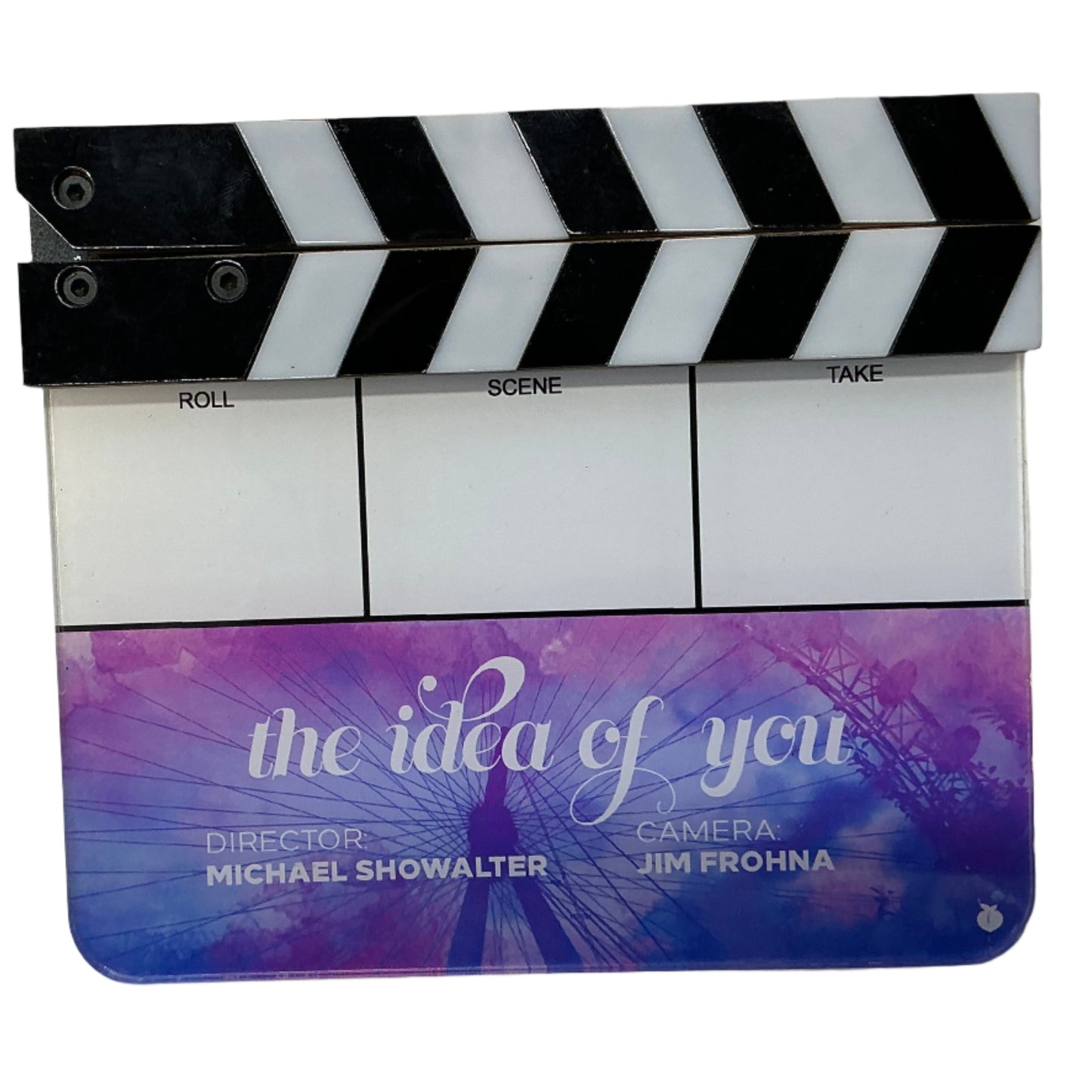 Director's Clapboards The Idea of You (2024) Film Memorabilia Y'allywood Props
