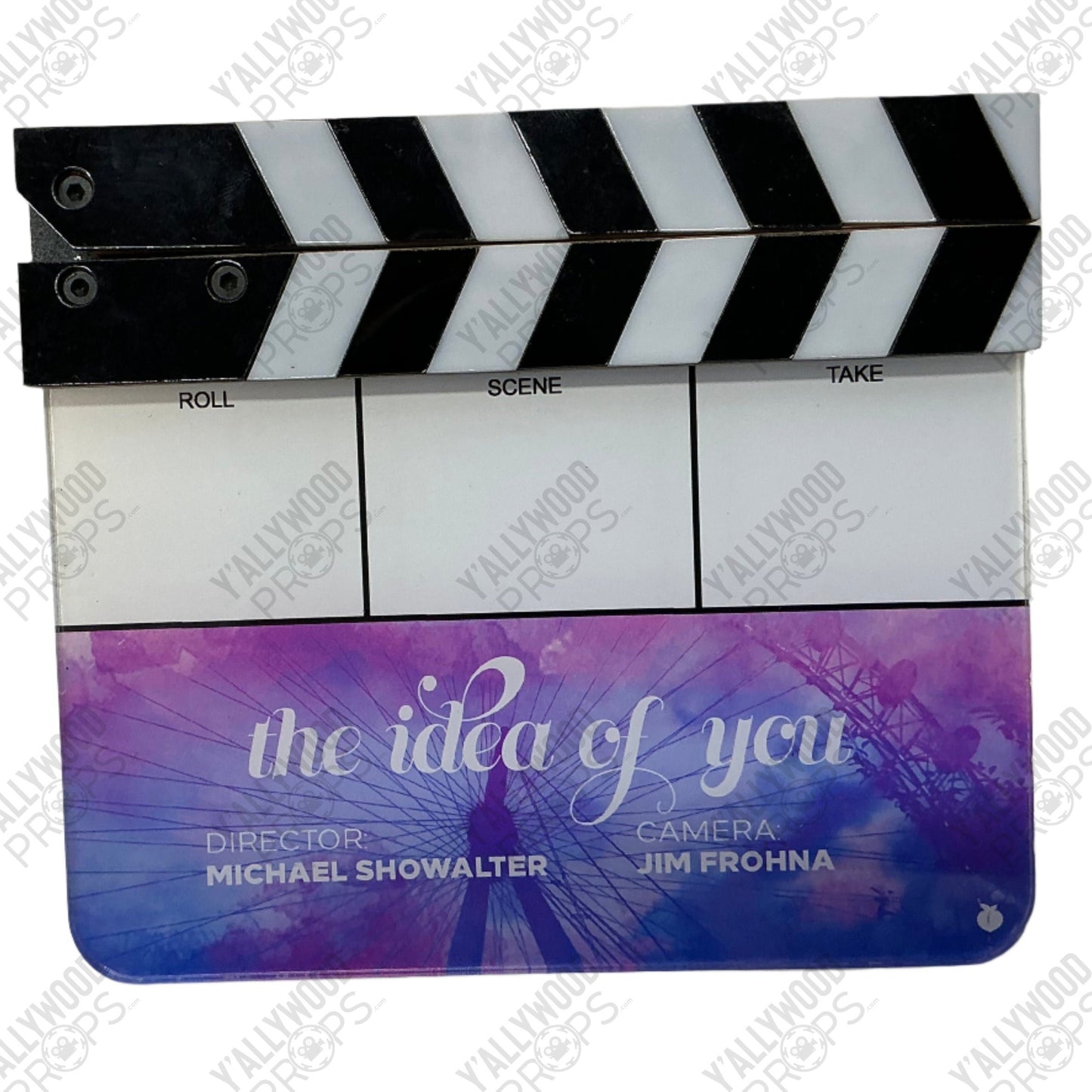 Director's Clapboards The Idea of You (2024) Film Memorabilia Y'allywood Props