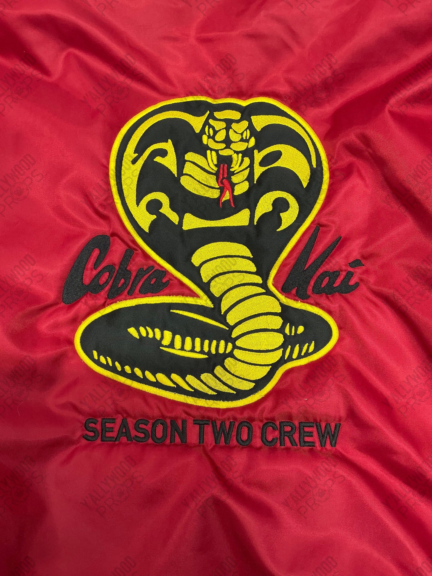 S2 Cobra Kai Jacket Cast & Crew Gift Wearable Wardrobe Y'allywood Props