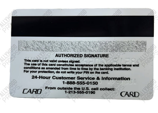 Allison Garrity Credit Card Greenland Movie Prop Y'allywood Props