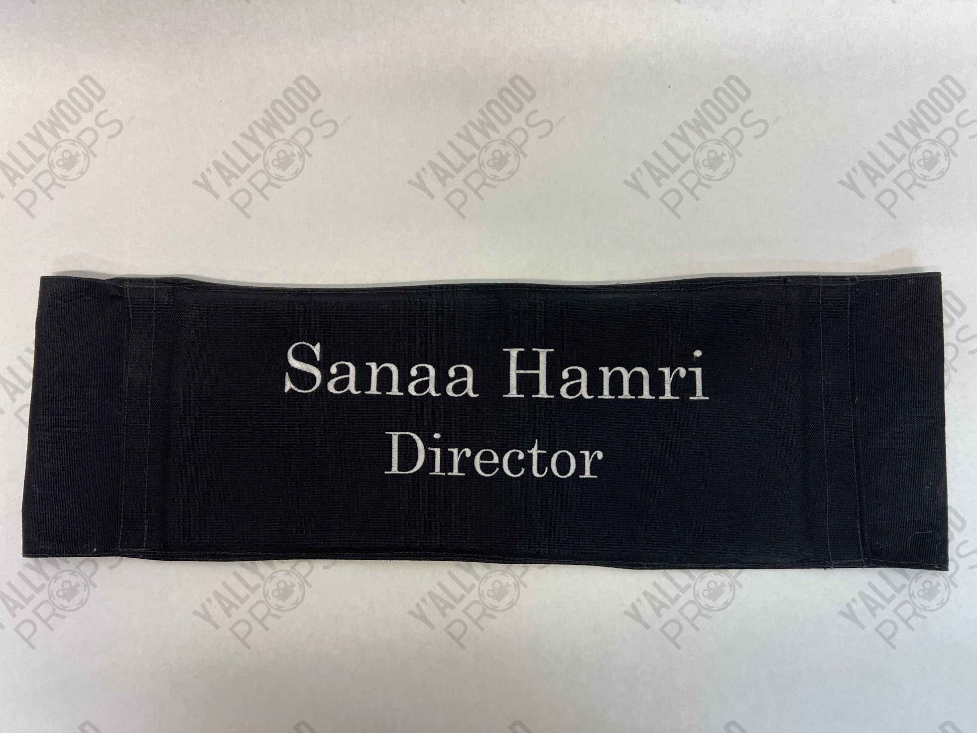 Elixir Production Used Chairback Movie Prop Y'allywood Props Sanaa Hamri Director