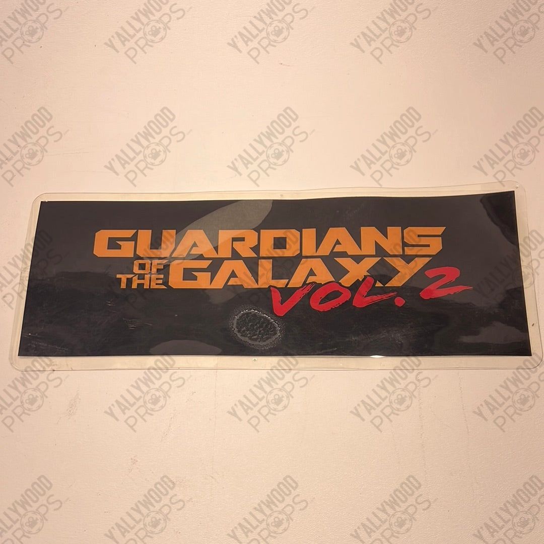 Parking Pass Cast & Crew Guardians of the Galaxy 2 Movie Prop Y'allywood Props