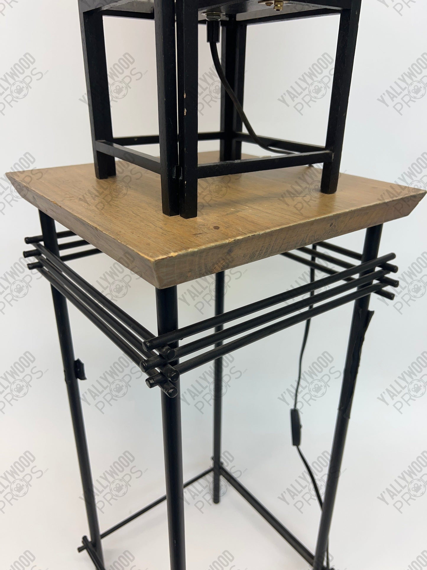 Lamp & Stand from Larusso Home Cobra Kai Movie Prop Y'allywood Props