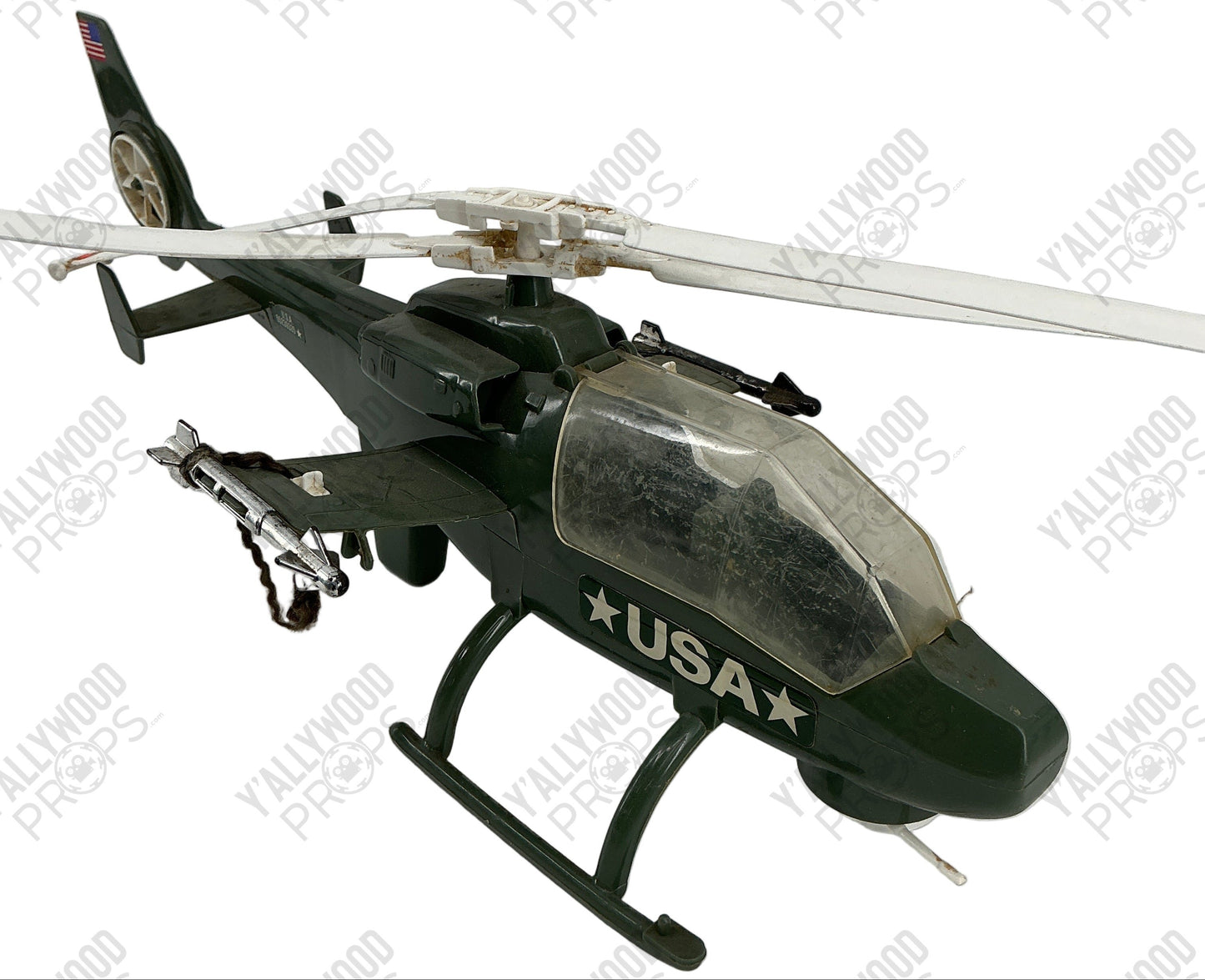 Toy Helicopter from Wheeler's Basement Stranger Things (2016-2025) Movie Prop Y'allywood Props