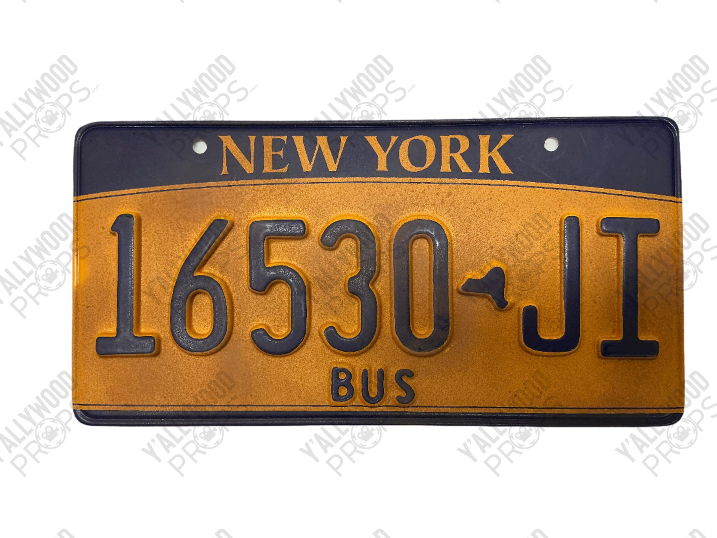 Bus License Plate Coming 2 America (2021) Movie Prop Y'allywood Props Plate 2