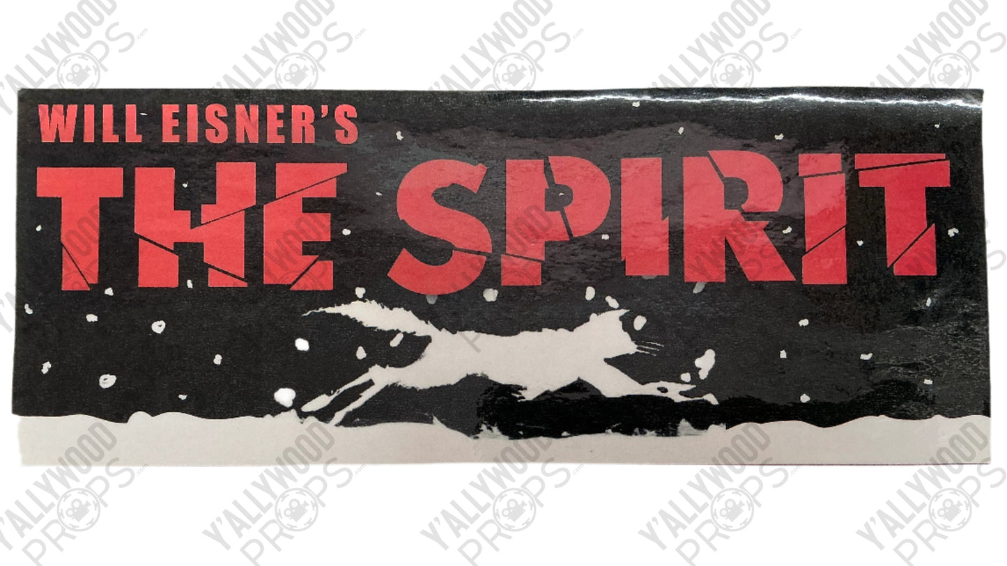 Cast & Crew Parking Pass The Spirit (2008) Memorabilia Y'allywood Props