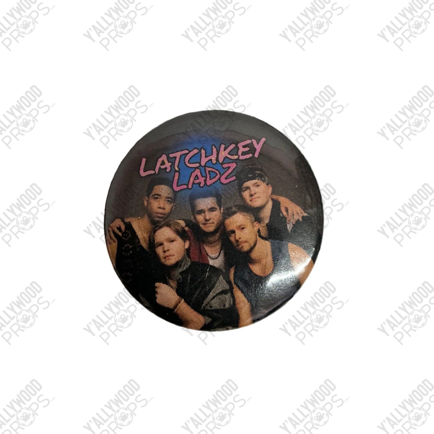 Cass' Latchkey Ladz buttons The Big Door Prize (2023-2024) Movie Prop Y'allywood Props 1" Pin 13