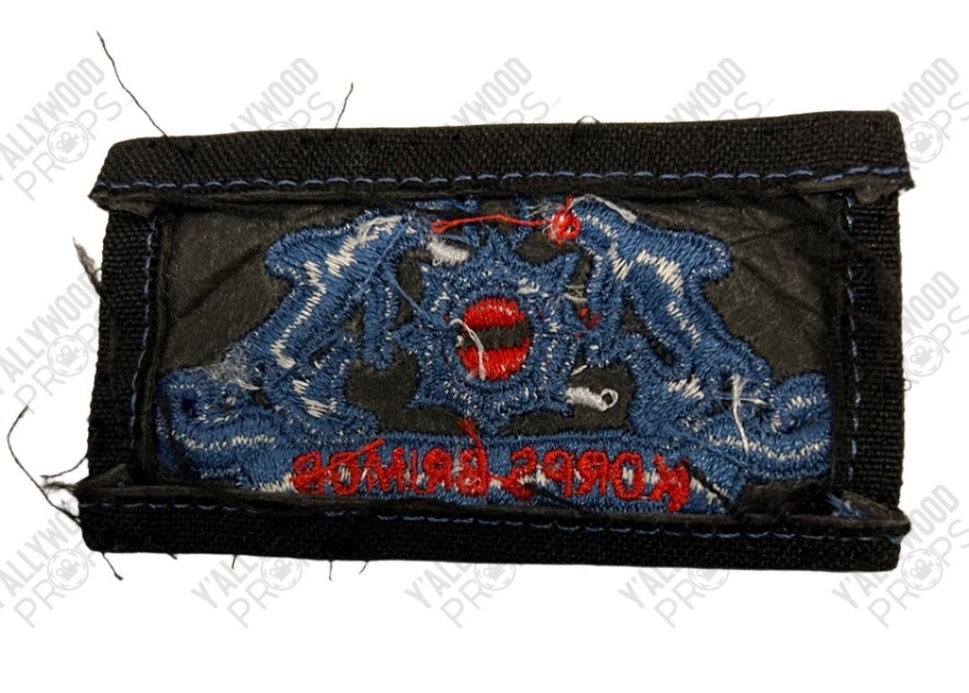 Bali Police Patch Red Notice Movie Prop Y'allywood Props