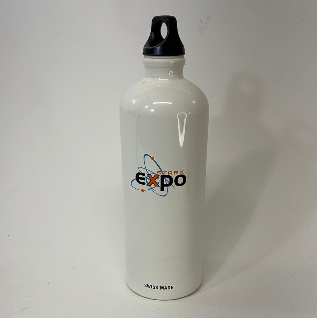 Stark Expo Water Bottle, from Iron Man 2 Movie Prop Y'allywood Props