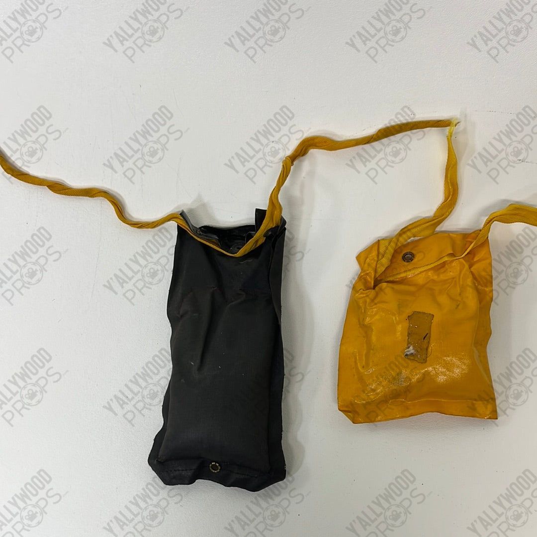 Jonathan Major’s Shark Chaser & Dye Pack from Devotion Movie Prop Y'allywood Props