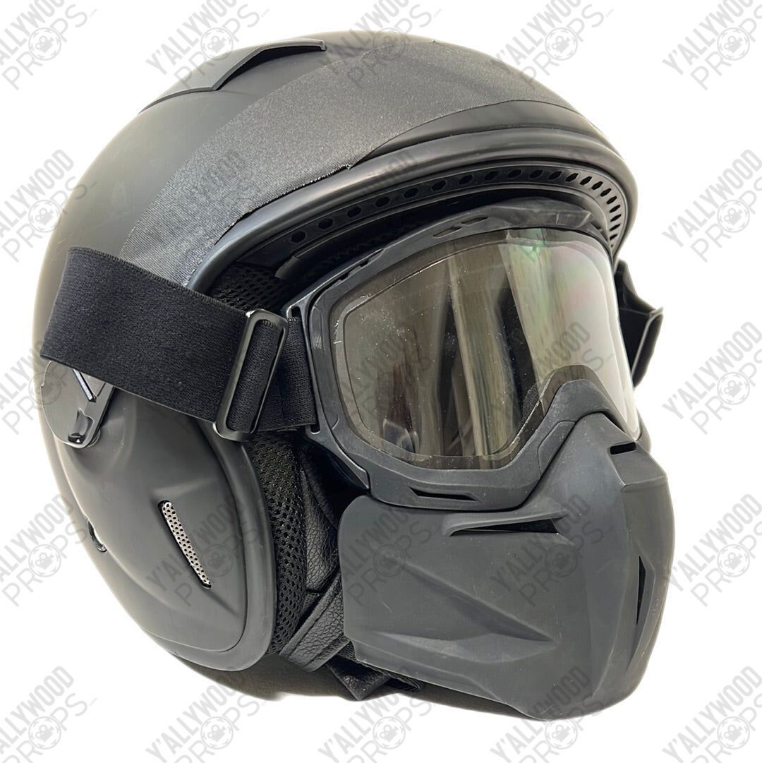 Biker Thug Helmet & Mask Bad Boys For Life Movie Prop Y'allywood Props