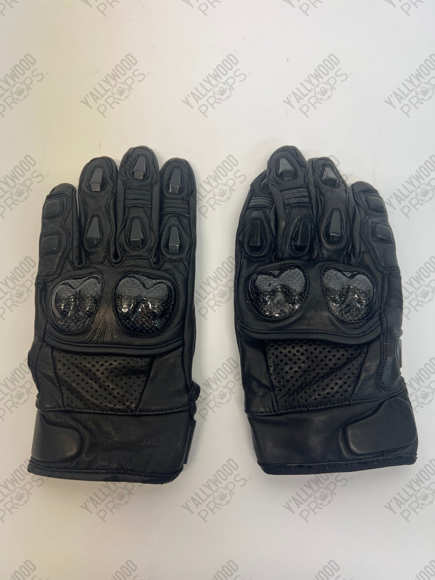 Tommy’s Motorcycle Gloves S2E6 Cobra Kai Movie Prop Y'allywood Props