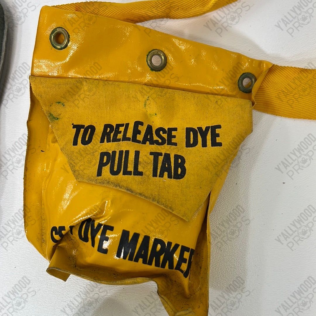 Dye Pack, Gloves and Beacon Light from Devotion Movie Prop Y'allywood Props