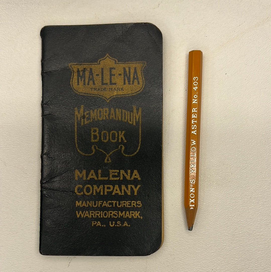 Reporter’s Notebook & Pencil Killers of the Flower Moon Movie Prop Y'allywood Props