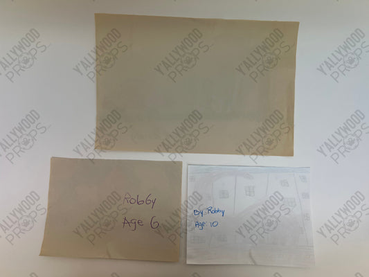 Robby’s Drawings S2E10 Cobra Kai Movie Prop Y'allywood Props
