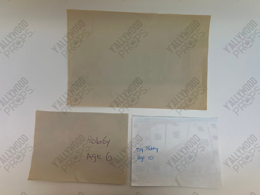 Robby’s Drawings S2E10 Cobra Kai Movie Prop Y'allywood Props