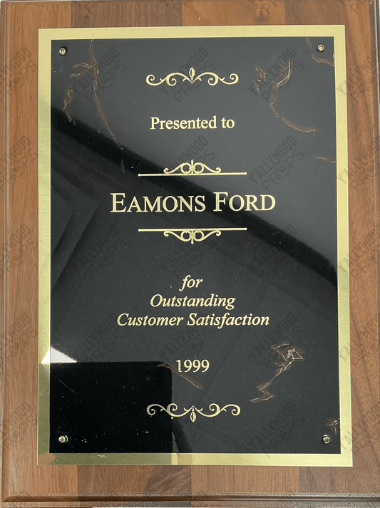 Russel Crowe's Awards Boy Erased (2018) Movie Prop Y'allywood Props 1999 Award 12x9"