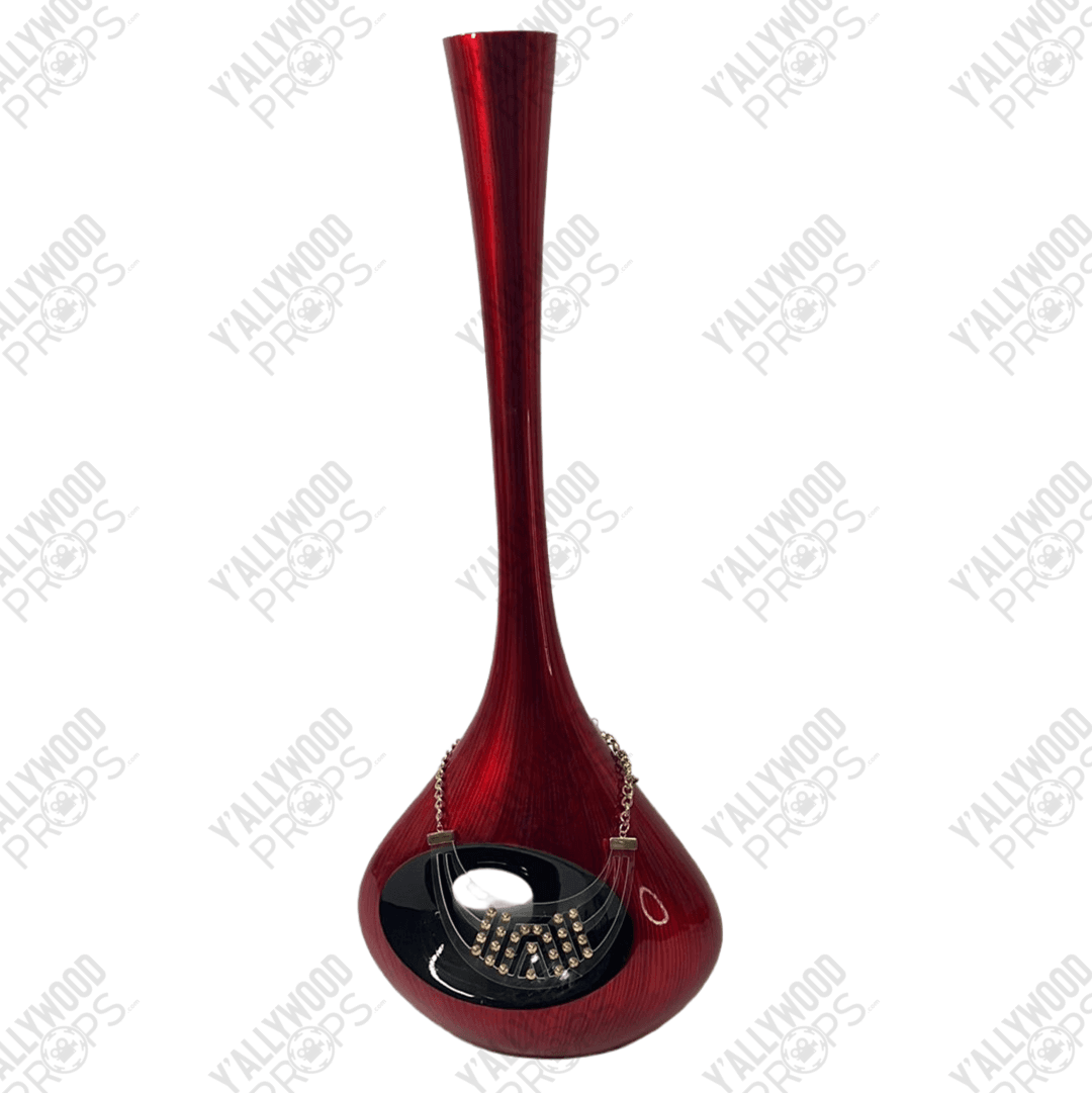 Red Vase from Hulk's Room Thor Ragnarok Movie Prop Y'allywood Props