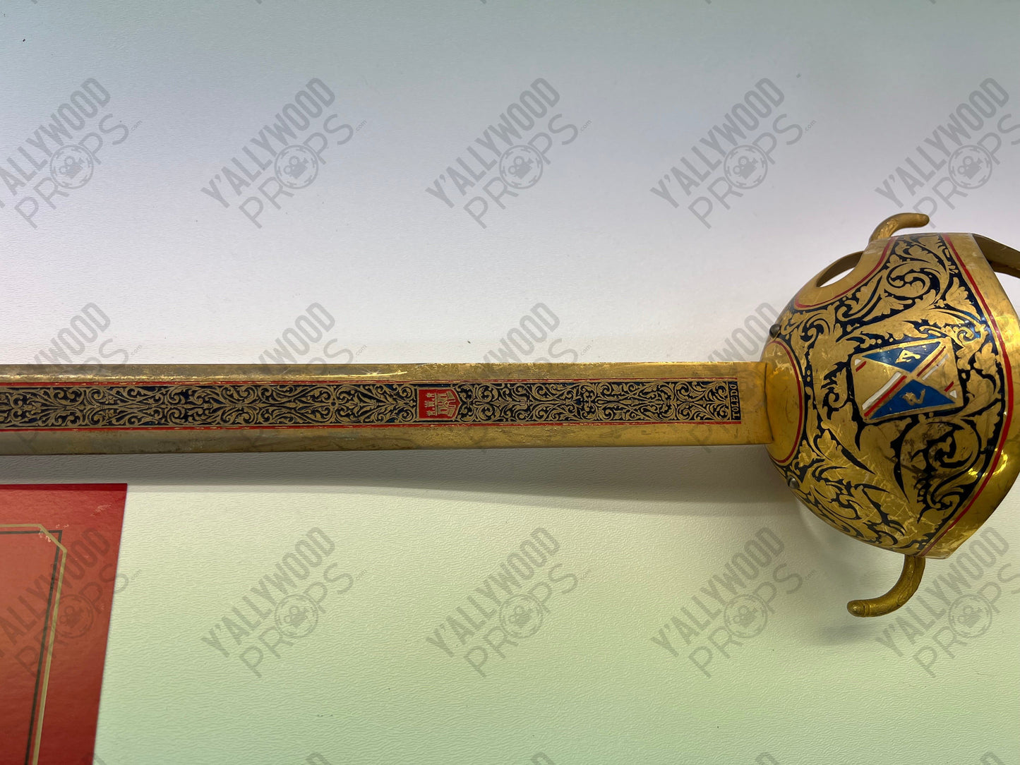 Sword from Red Notice Fight Scene Movie Prop Y'allywood Props