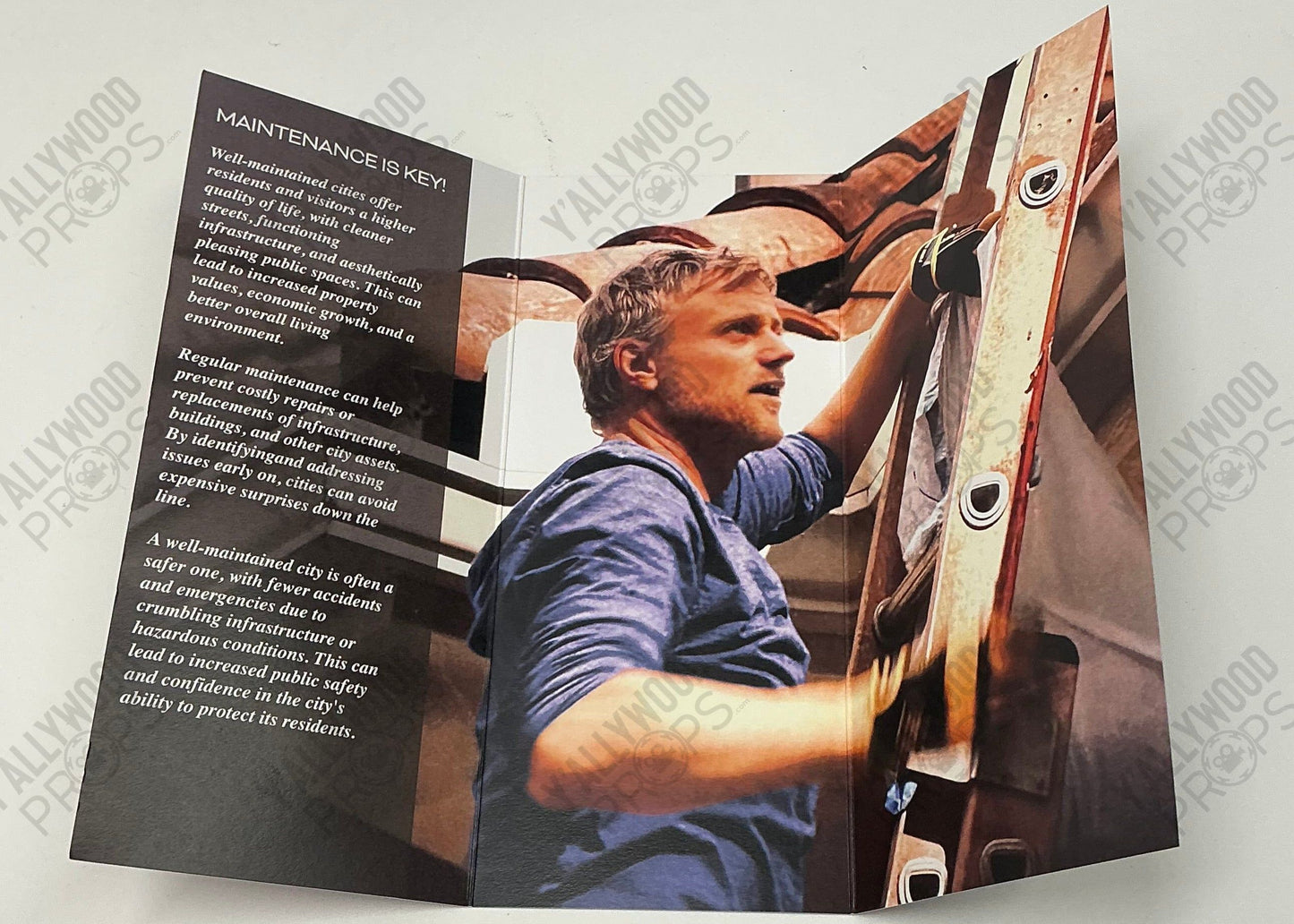 Robbie's Tech School Brochures S6E11 Cobra Kai Movie Prop Y'allywood Props