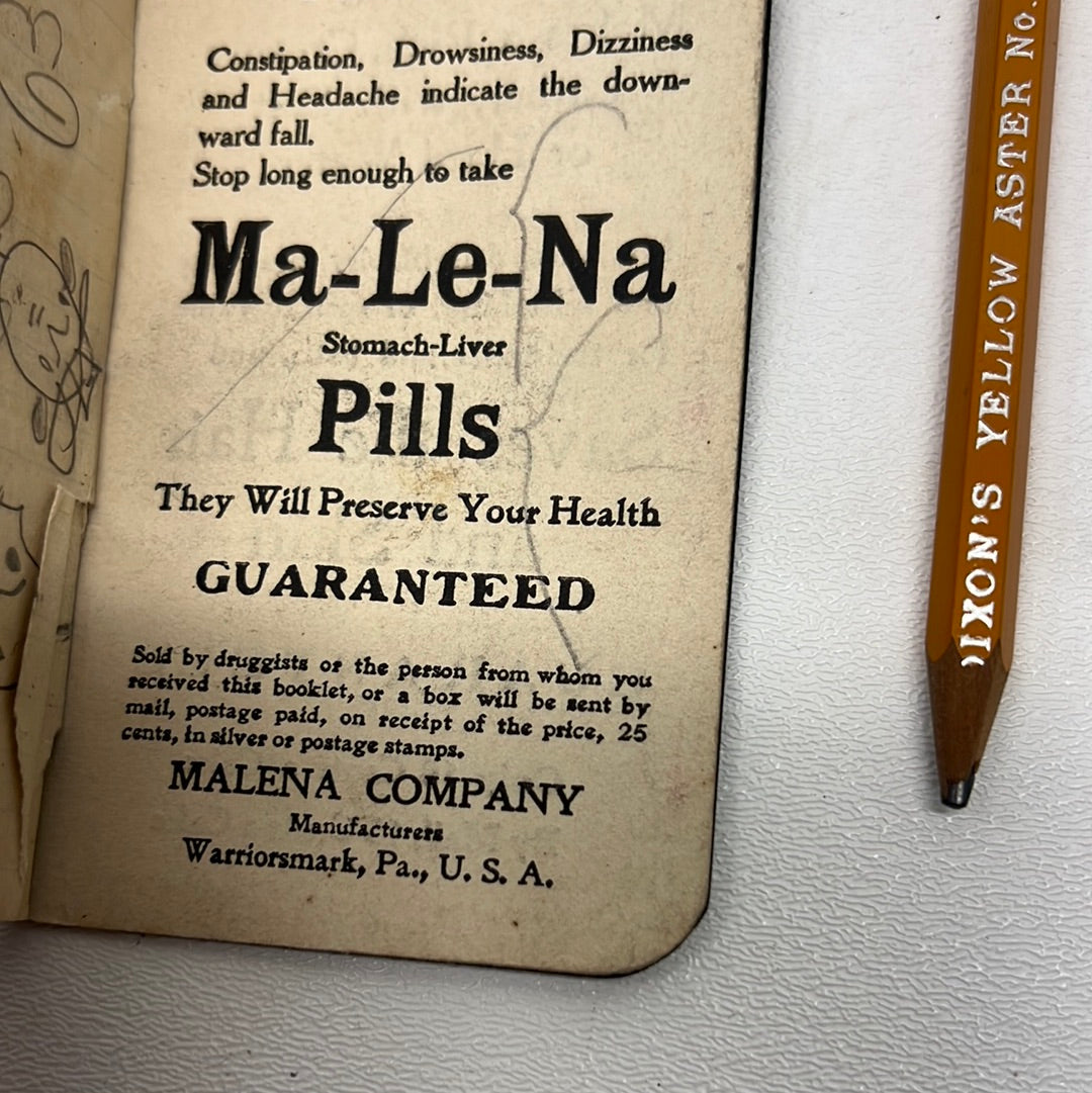 Reporter’s Notebook & Pencil Killers of the Flower Moon Movie Prop Y'allywood Props