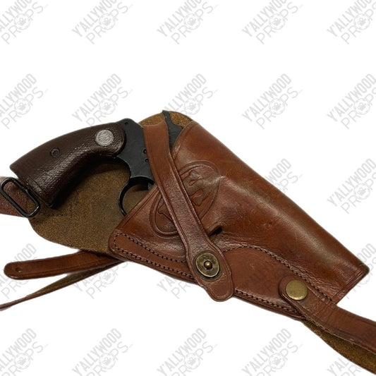 Jonathan Majors’ Revolver and holster from Devotion Movie Prop Y'allywood Props