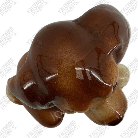 Ceramic Dog from Byer's House Stranger Things (2016-2025) Movie Prop Y'allywood Props