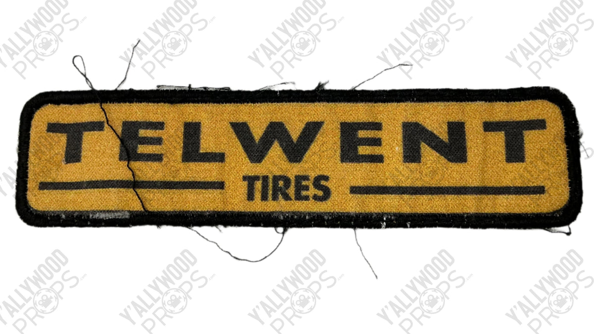 Telwent Tires Patch S1E1 Doom Patrol (2019) Movie Prop Y'allywood Props