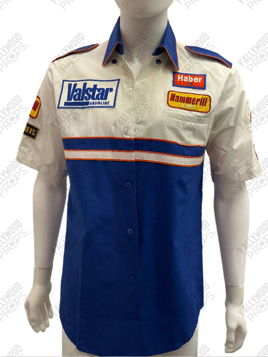 Valstar Racing Pit Crew Shirt Doom Patrol (2019) Wearable Wardrobe Y'allywood Props Large (w/patches)